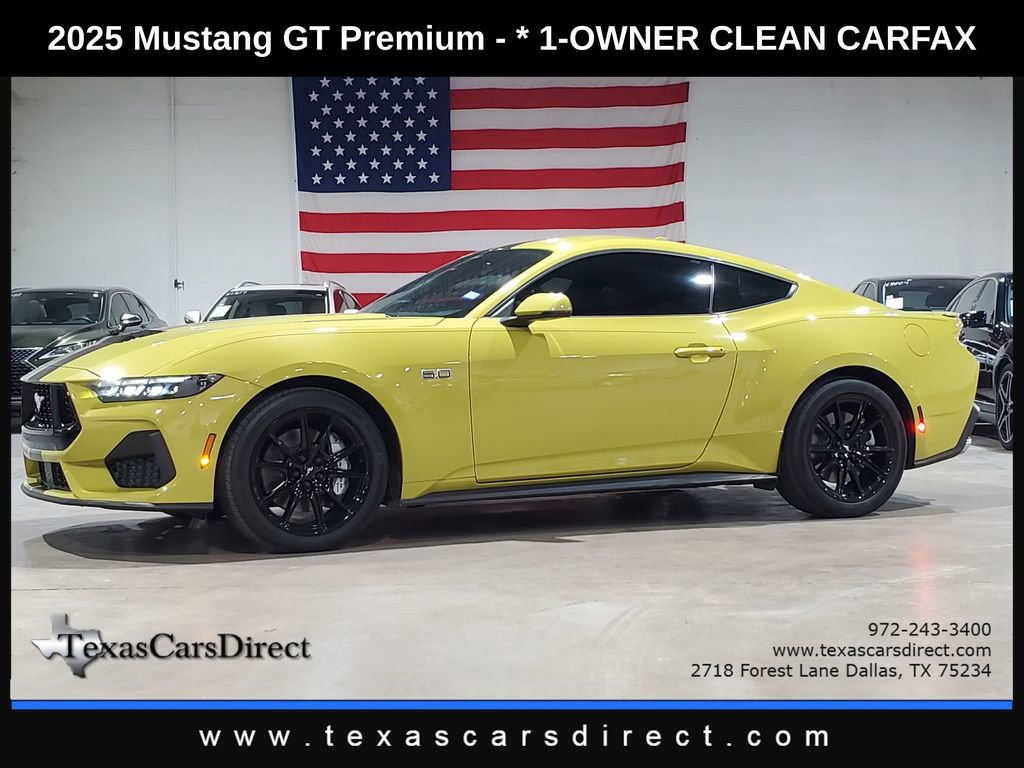 Used 2025 Ford Mustang GT Premium RWD image 1