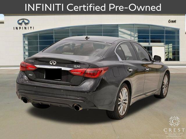 Certified 2023 INFINITI Q50 Luxe w/ Cargo Package AWD/4WD image 4