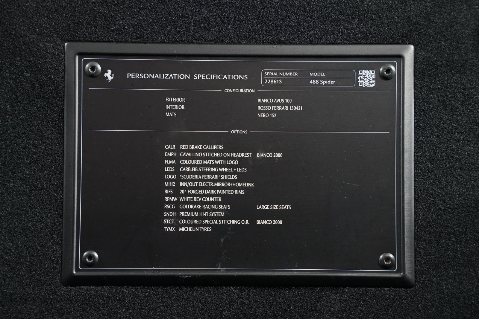 Certified 2017 Ferrari 488 Spider RWD image 6