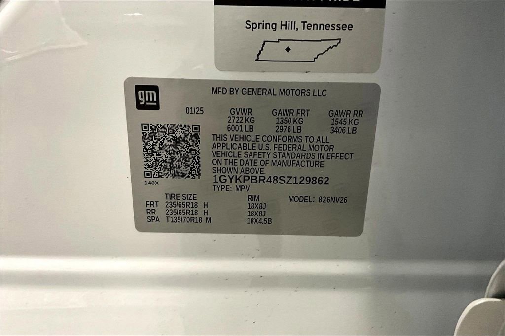 Certified 2025 Cadillac XT6 Luxury AWD/4WD image 19
