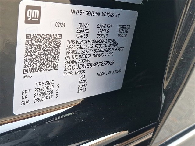 Certified 2024 Chevrolet Silverado 1500 LTZ image 26