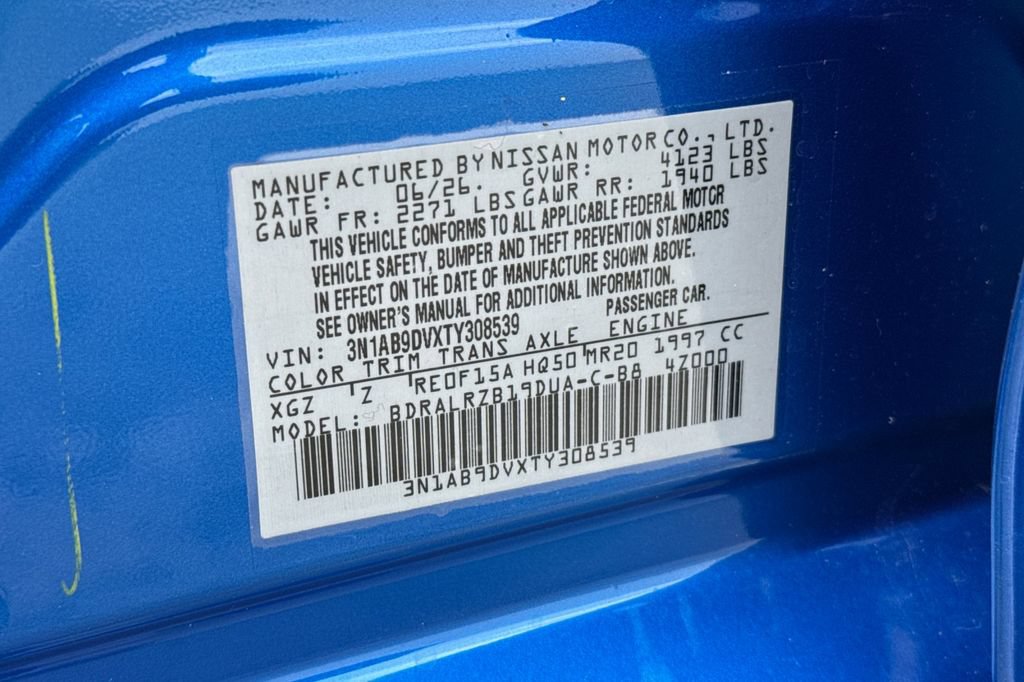 New 2026 Nissan Sentra SR w/ SR Premium Package FWD image 21