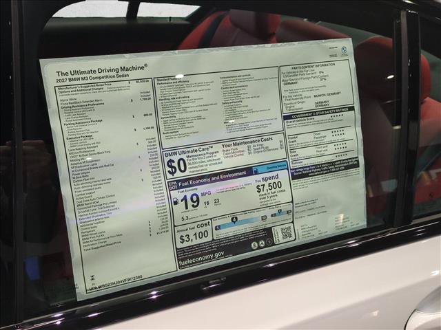 New 2027 BMW M3 Competition RWD image 18