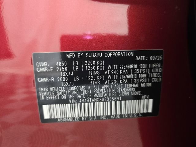 Certified 2025 Subaru Outback Limited AWD/4WD image 39