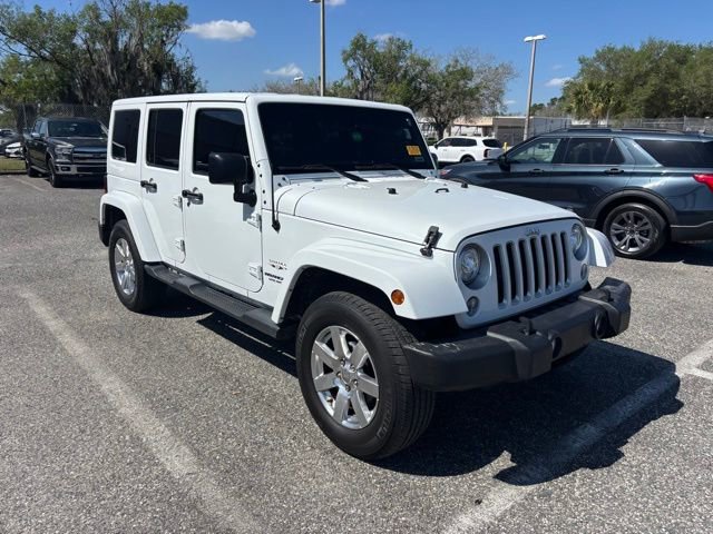Used 2017 Jeep Wrangler Unlimited Sahara w/ Max Tow Package image 2