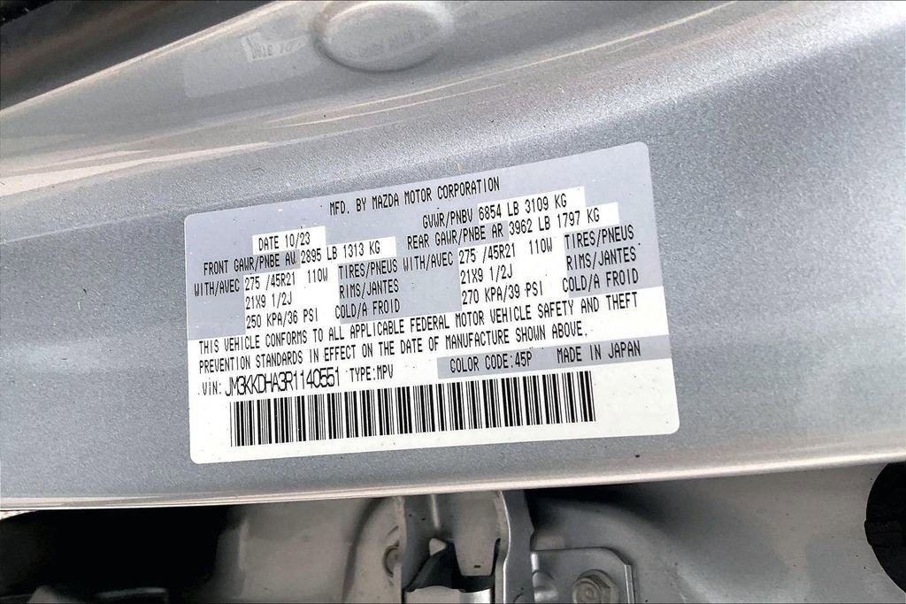 Certified 2024 MAZDA CX-90 Plug-In Hybrid w/ Premium Pkg AWD/4WD image 34