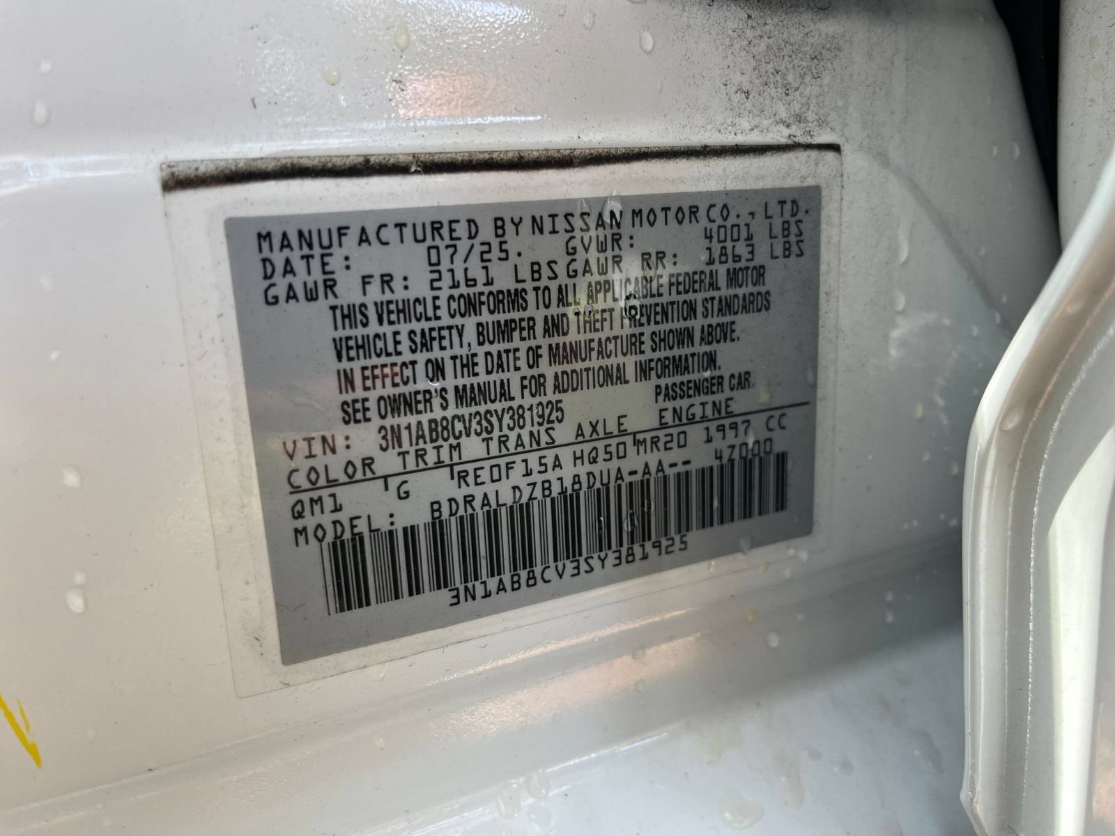 Used 2025 Nissan Sentra SV FWD image 26