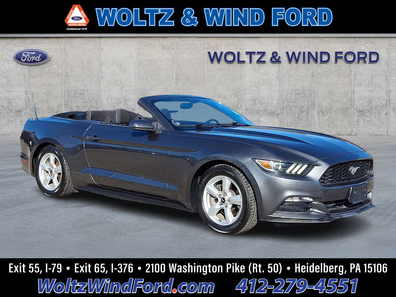Used 2017 Ford Mustang Convertible