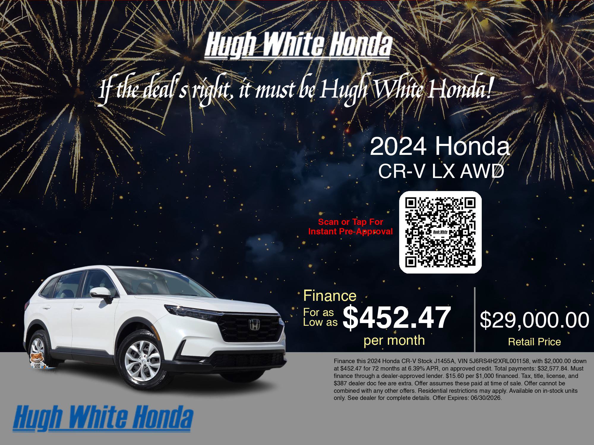 Used 2024 Honda CR-V LX image 3