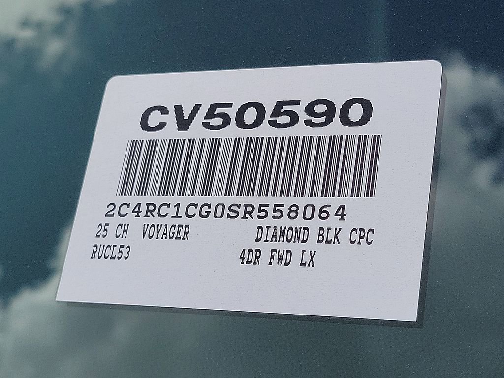 New 2025 Chrysler Voyager LX image 14