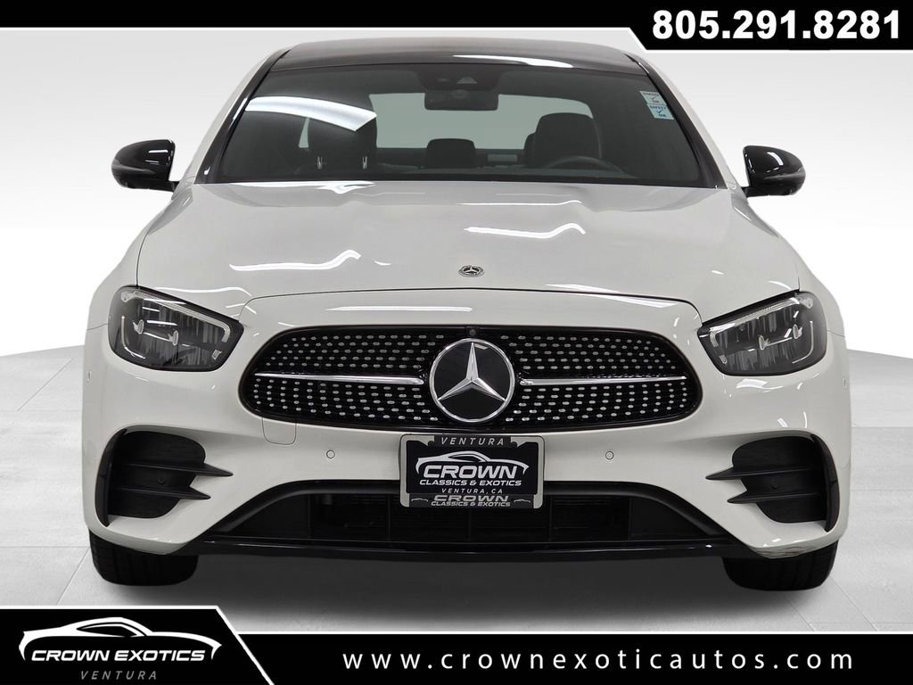 Used 2022 Mercedes-Benz E 450 4MATIC Sedan w/ Night Package image 2