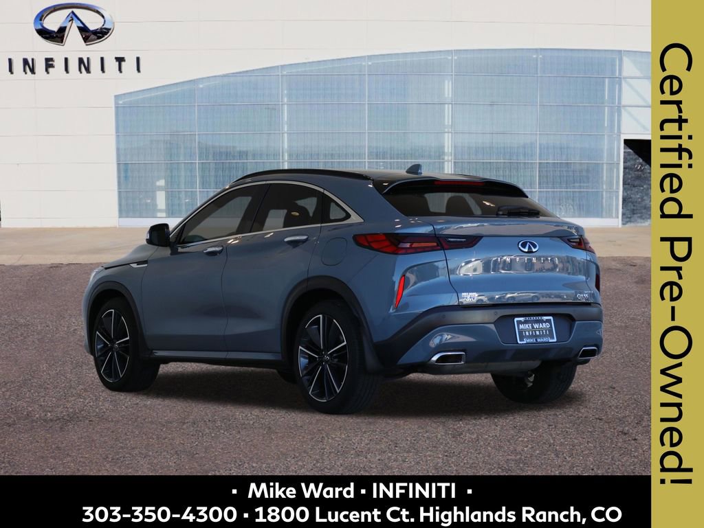 Certified 2025 INFINITI QX55 Luxe w/ Cargo Package AWD/4WD image 3
