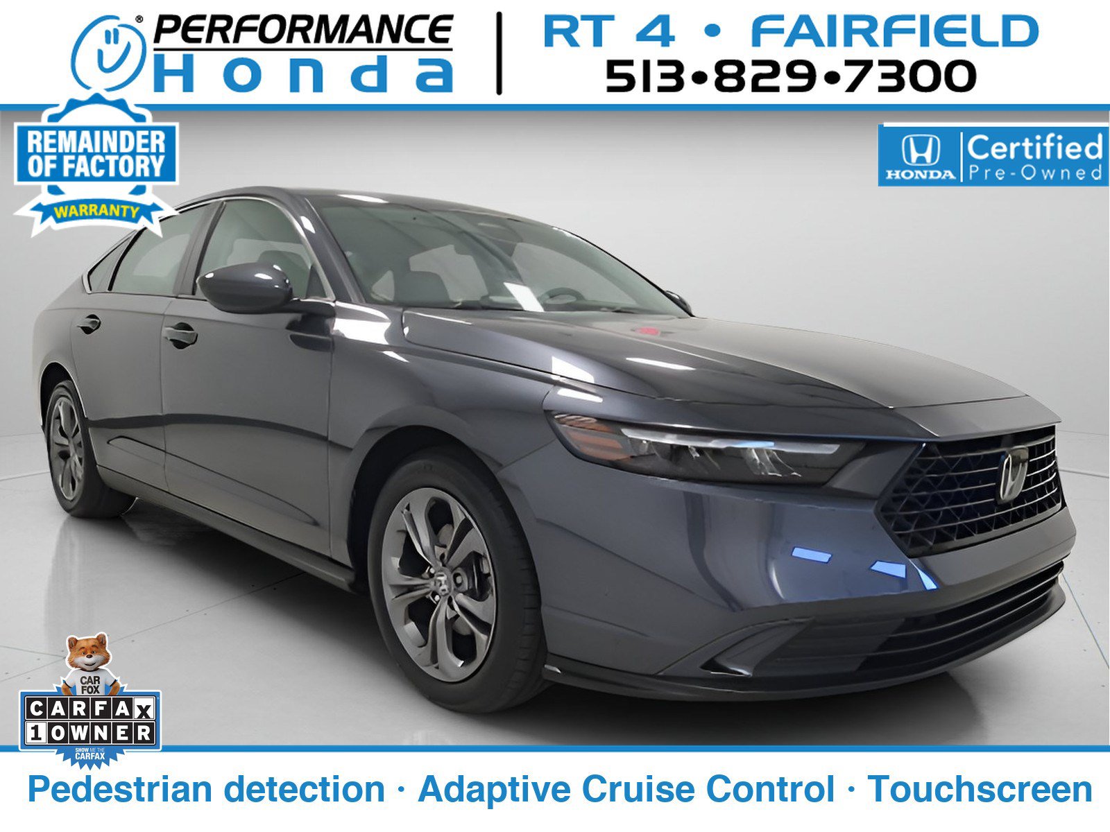 Certified 2024 Honda Accord EX