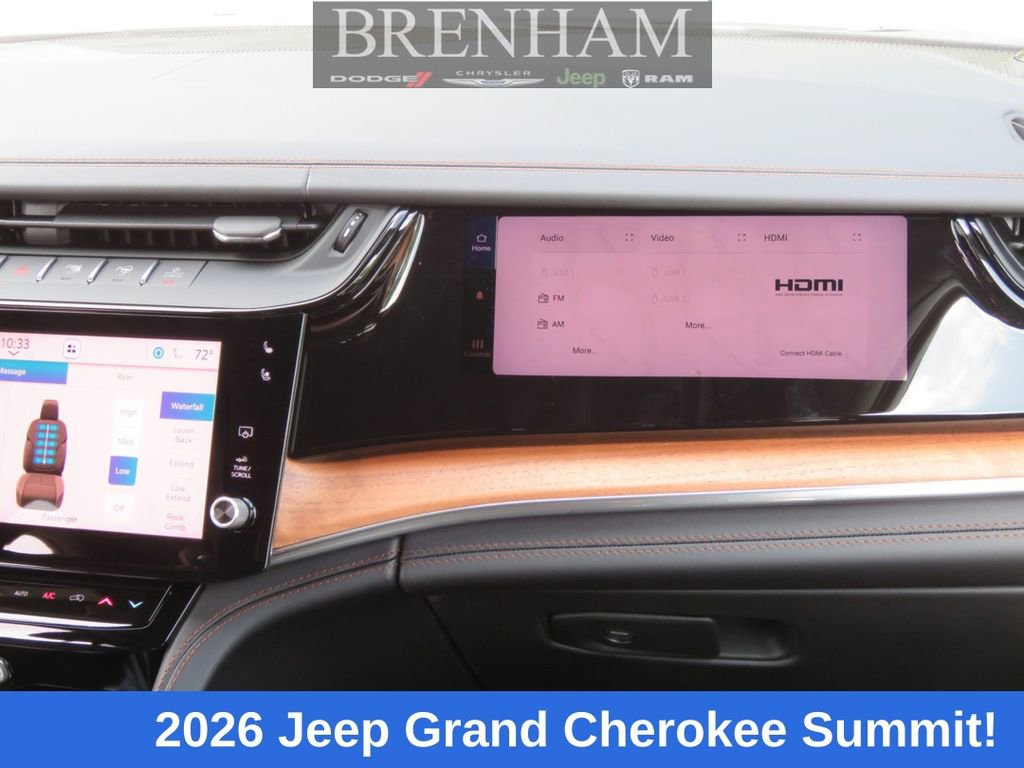 New 2026 Jeep Grand Cherokee Summit w/ Obsidian Package AWD/4WD image 18