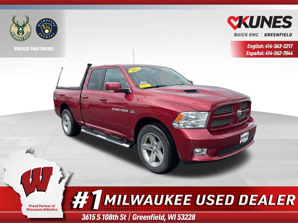 Used 2012 RAM 1500 Sport w/ Remote Start & Security Group