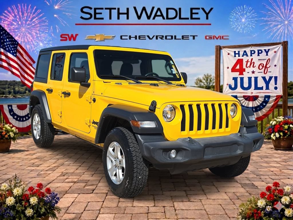 Used 2021 Jeep Wrangler Unlimited Sport AWD/4WD image 1