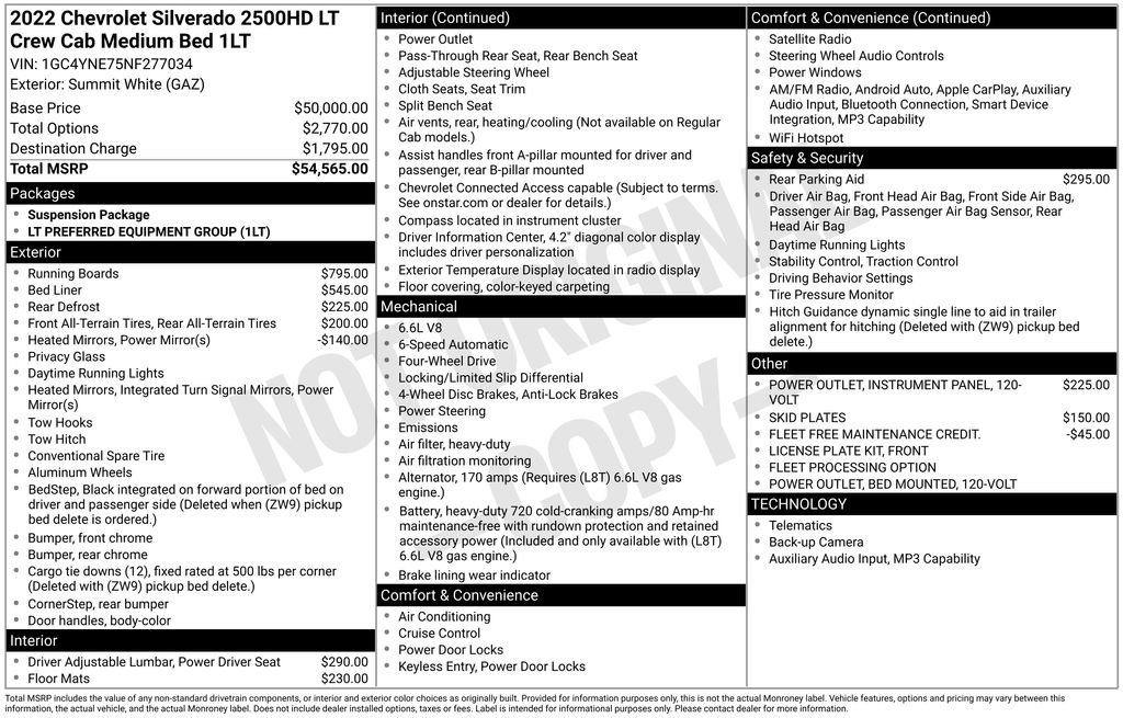 Used 2022 Chevrolet Silverado 2500 LT AWD/4WD image 11