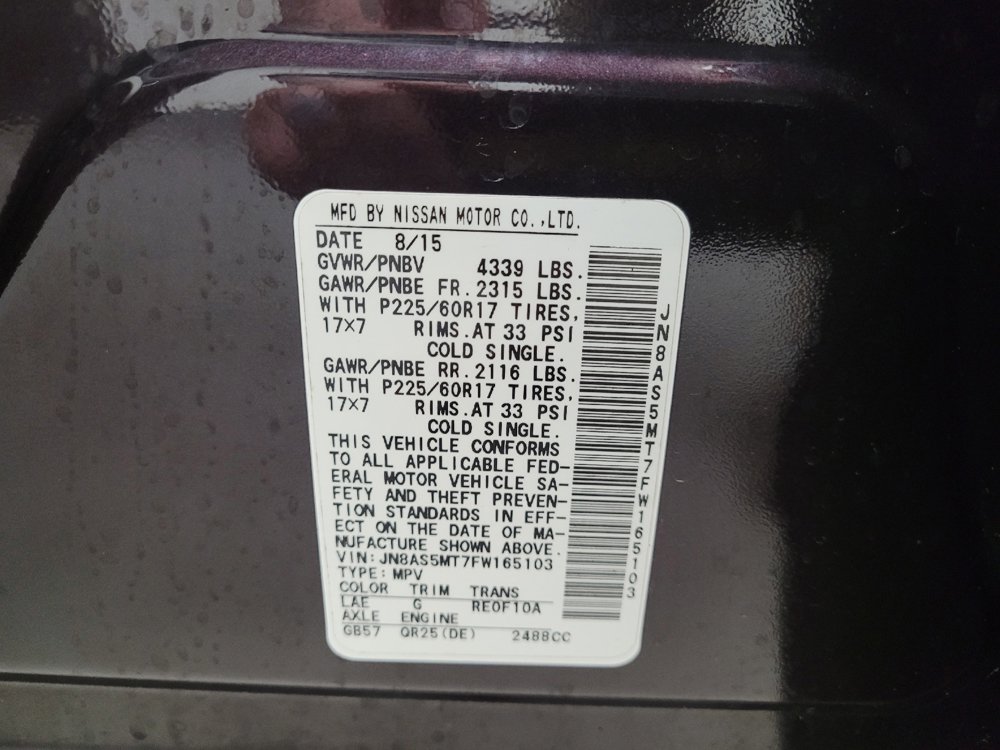 Used 2015 Nissan Rogue S w/ Convenience Package FWD image 33