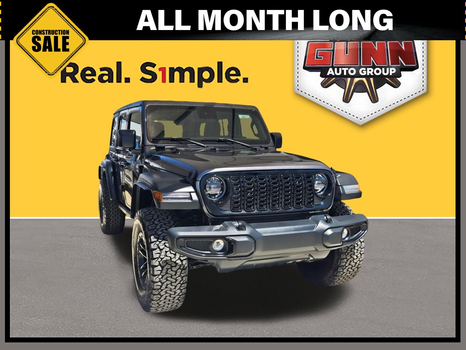 Used 2025 Jeep Wrangler Unlimited Sport AWD/4WD image 1