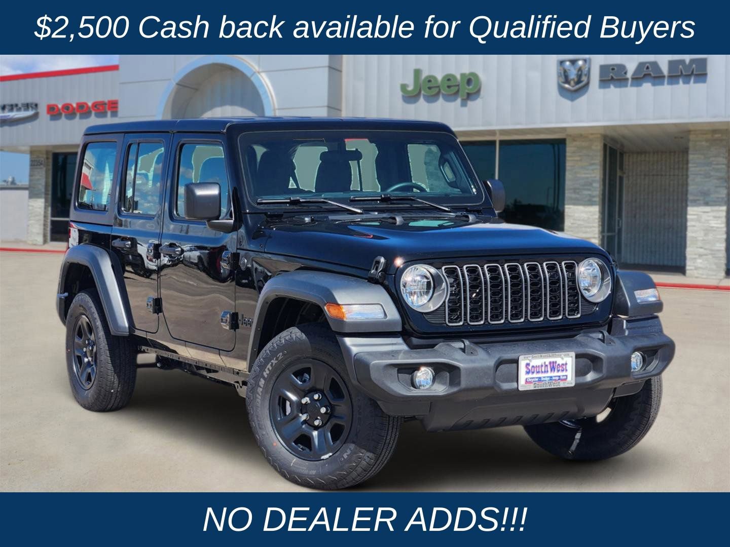 New 2026 Jeep Wrangler Sport image 1