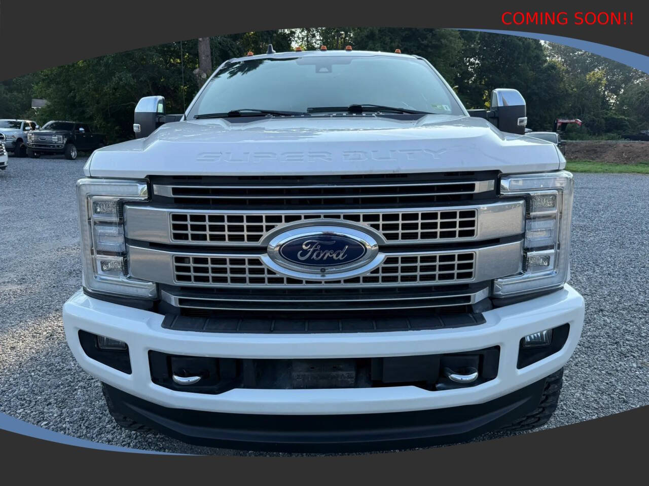Used 2019 Ford F350 Platinum w/ Platinum Ultimate Package AWD/4WD image 2
