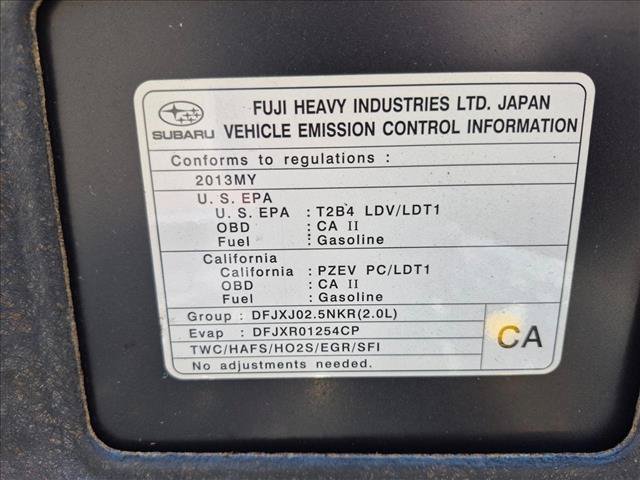 Used 2013 Subaru Impreza 2.0i w/ Popular Pkg 2 AWD/4WD image 21
