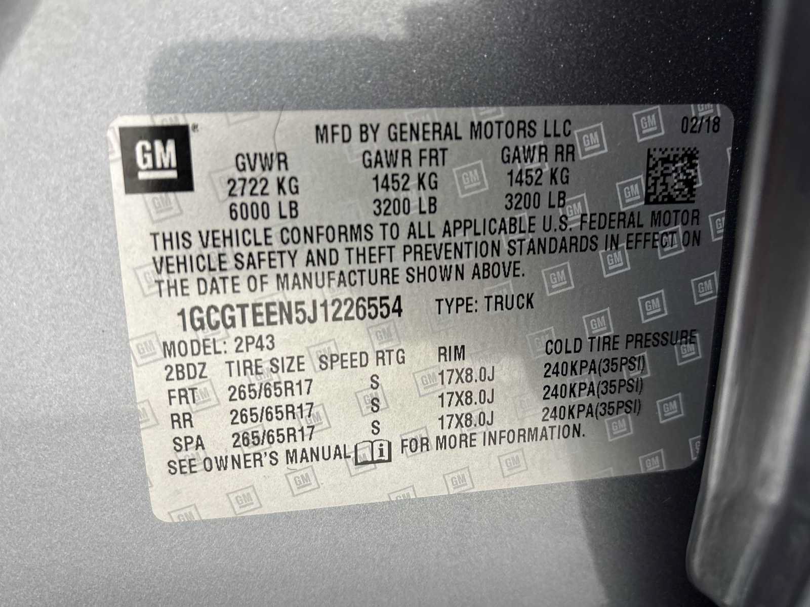 Used 2018 Chevrolet Colorado ZR2 AWD/4WD image 11