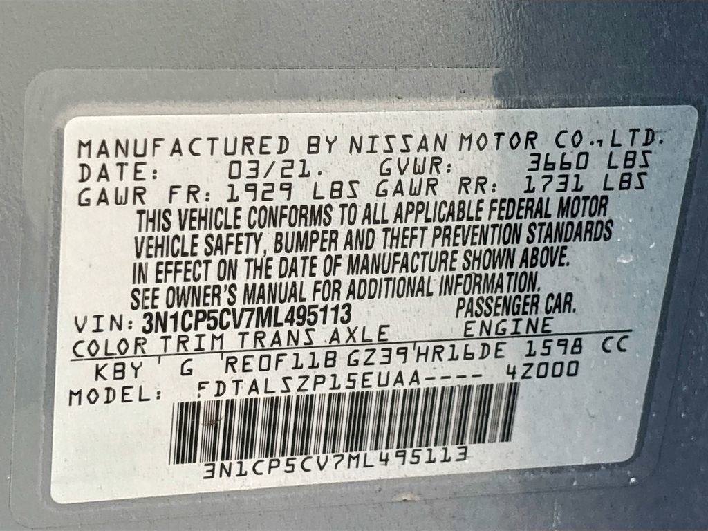 Used 2021 Nissan Kicks SV image 30