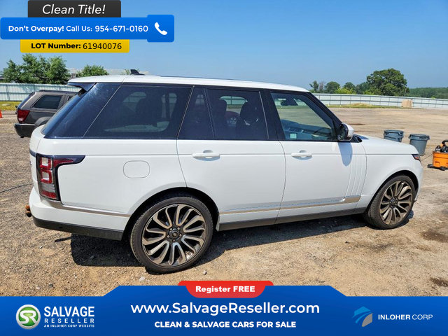 Used 2016 Land Rover Range Rover Supercharged AWD/4WD image 4