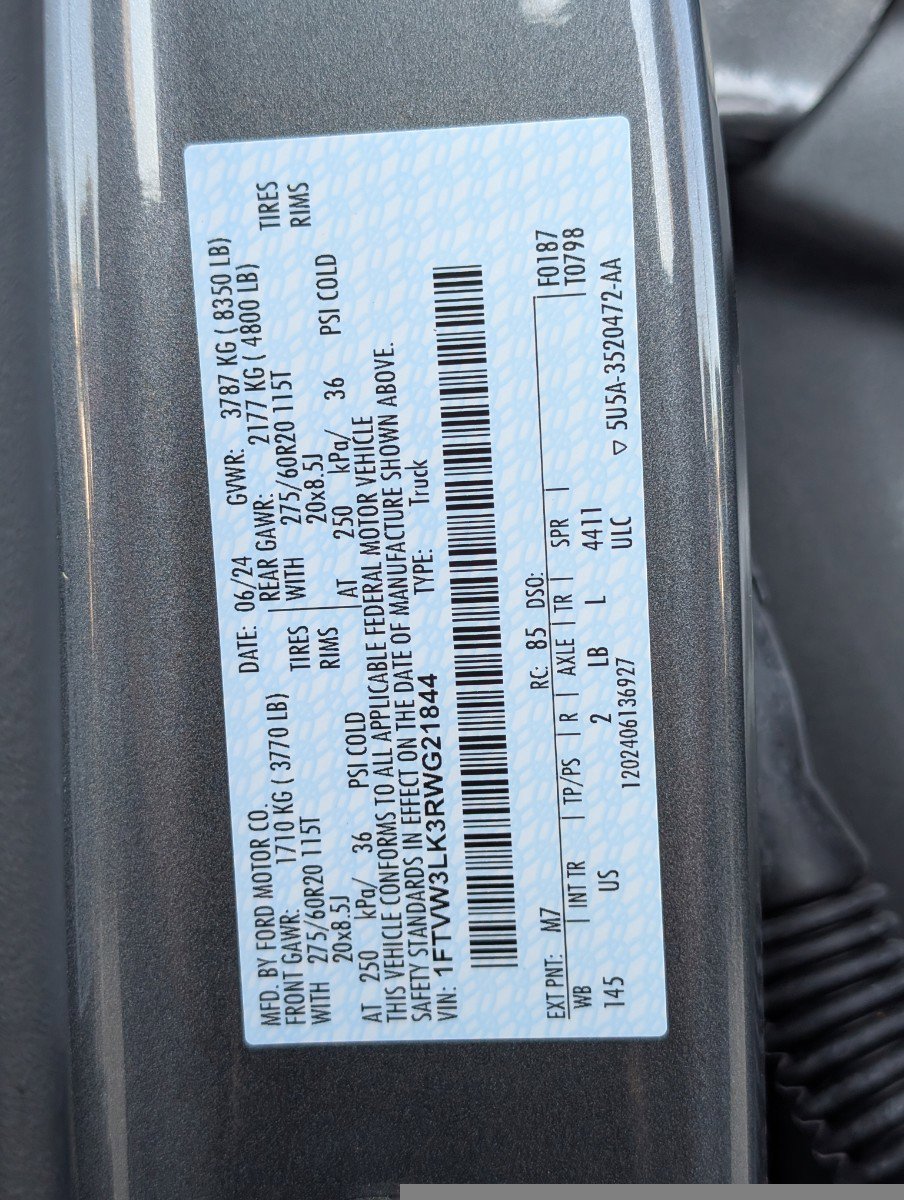 New 2024 Ford F150 Lightning XLT w/ Max Trailer Tow Package AWD/4WD image 28