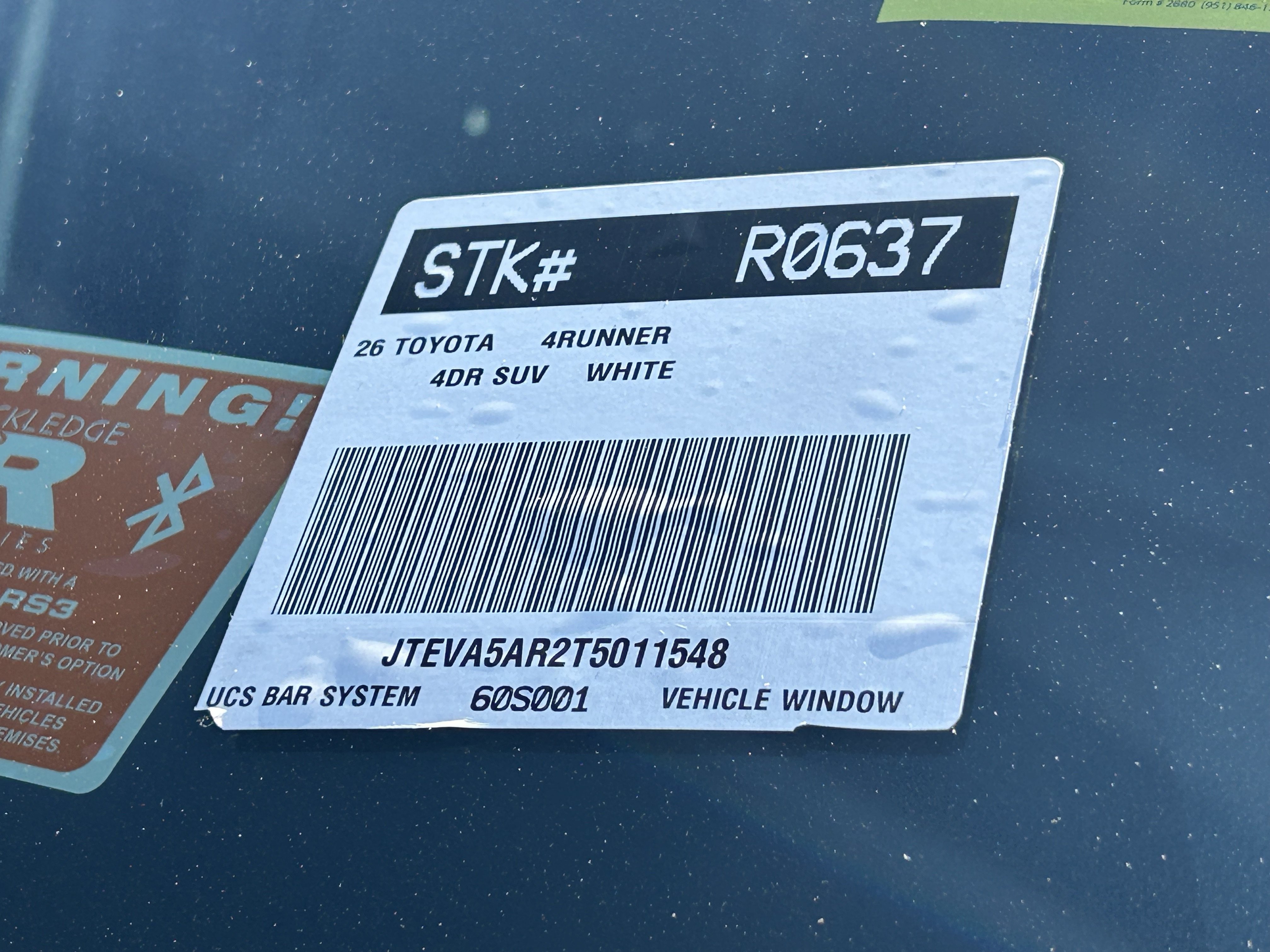 Certified 2026 Toyota 4Runner SR5 RWD image 32
