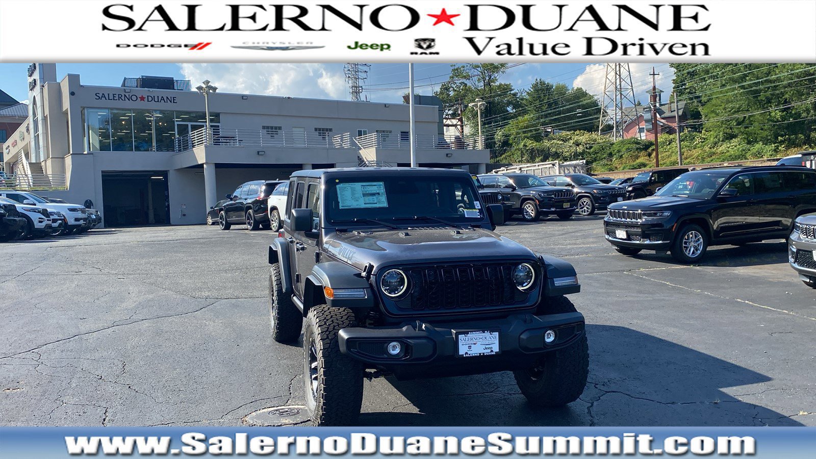 New 2025 Jeep Wrangler Unlimited Sport