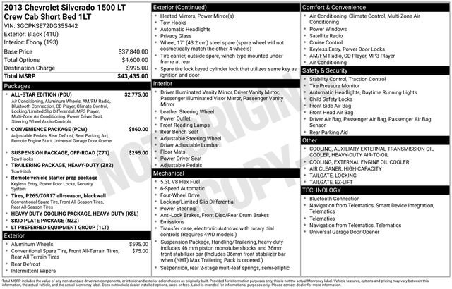 Used 2013 Chevrolet Silverado 1500 LT w/ All-Star Edition image 11