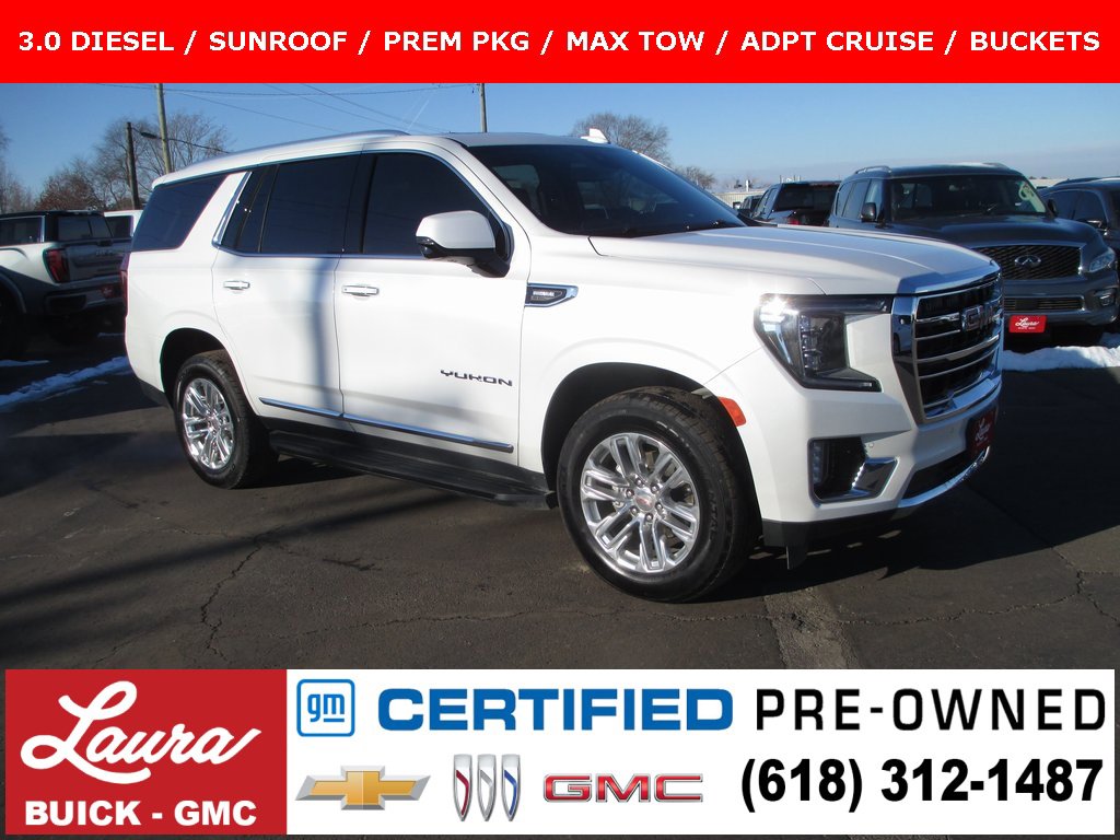 Certified 2023 GMC Yukon SLT w/ SLT Premium Package