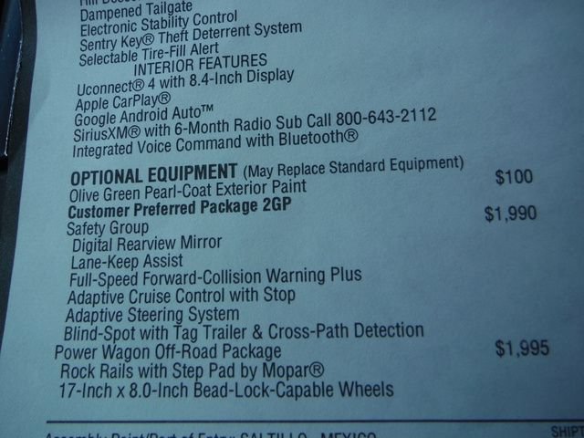 Certified 2021 RAM 2500 Power Wagon AWD/4WD image 58