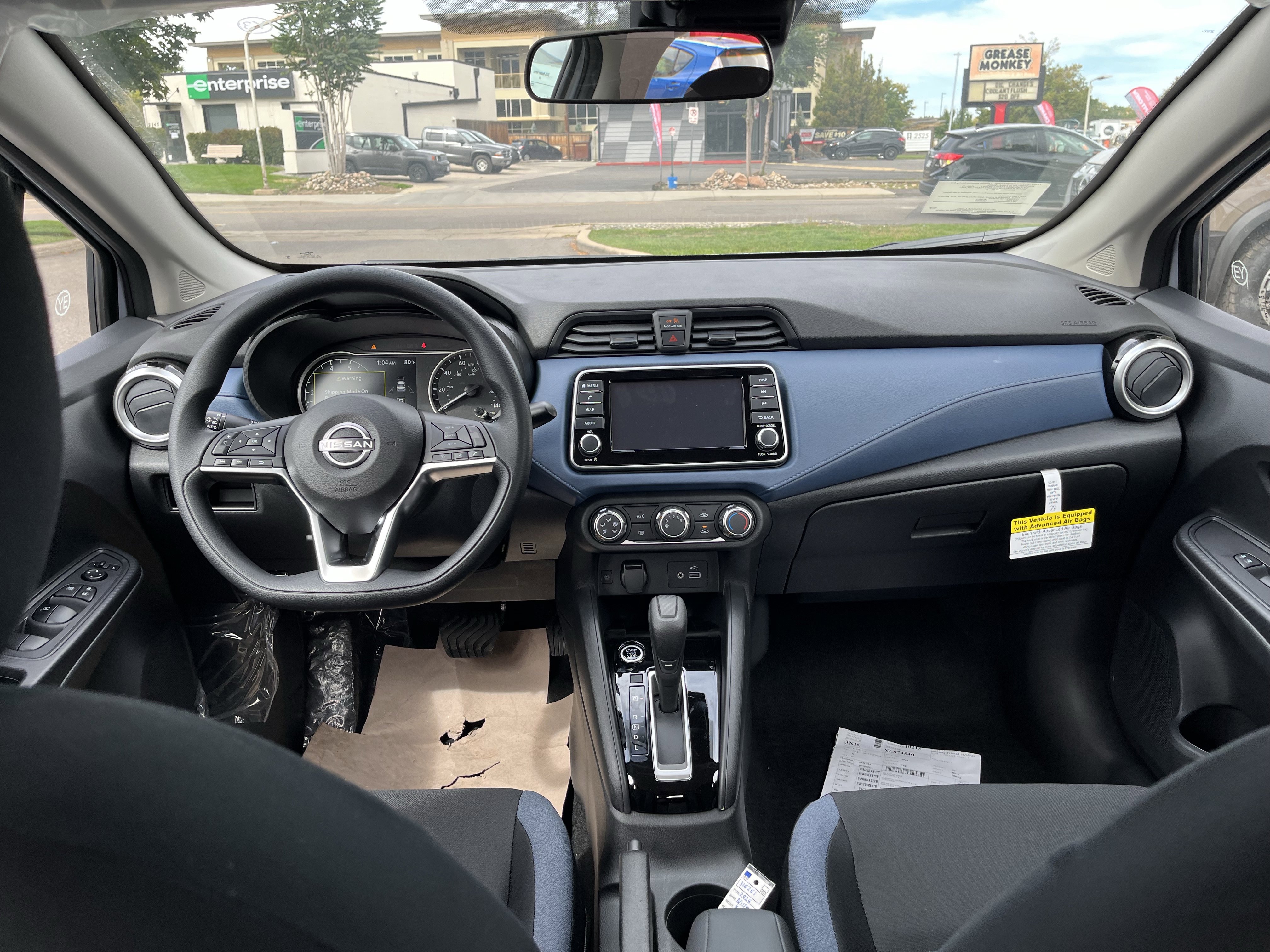 New 2025 Nissan Versa SV w/ Trunk Package FWD image 21