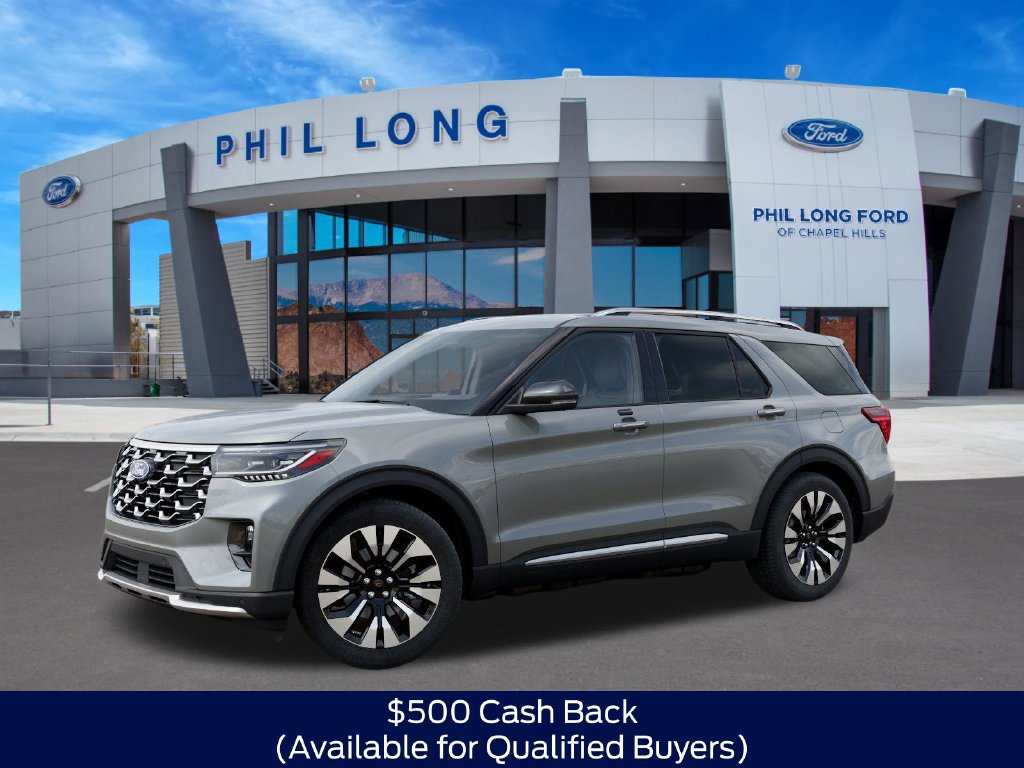 New 2027 Ford Explorer Platinum w/ LUX Leather Package AWD/4WD 360° Tour