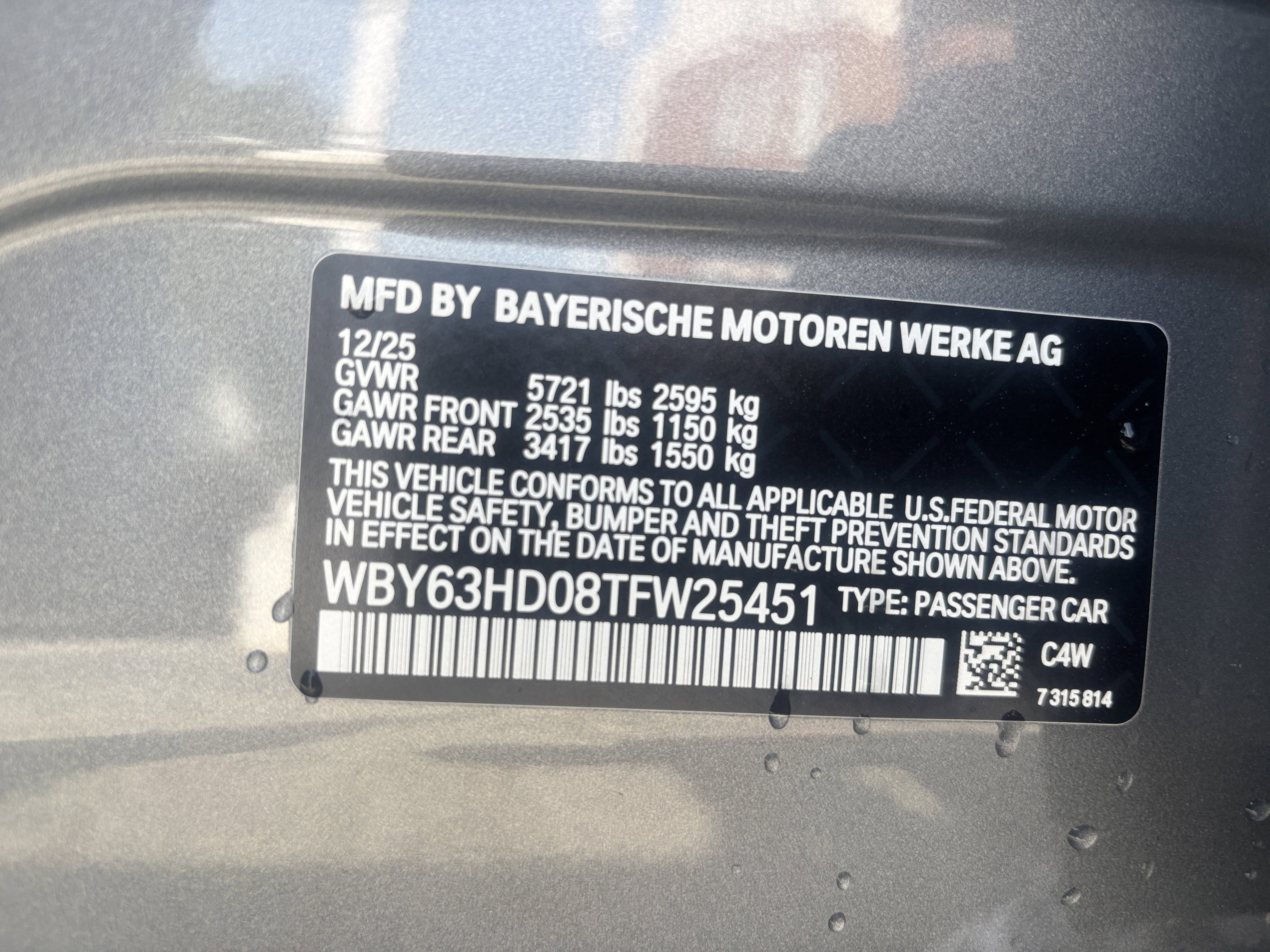Used 2026 BMW i4 eDrive40 w/ Parking Assistance Package RWD image 31