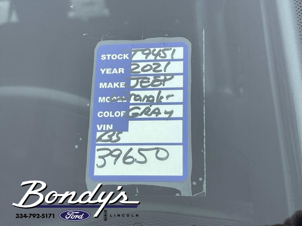 Used 2021 Jeep Wrangler Unlimited Rubicon image 25