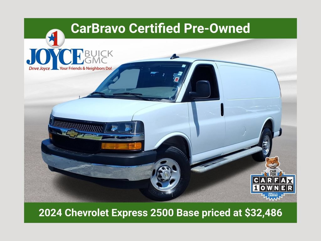 Certified 2024 Chevrolet Express 2500 w/ Driver Convenience Package
