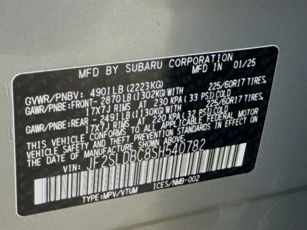 Certified 2025 Subaru Forester Premium w/ Convenience Package #1 image 24