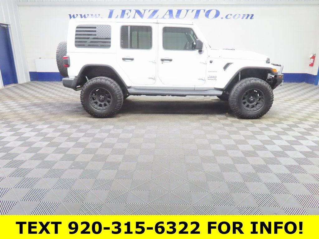 Used 2018 Jeep Wrangler Unlimited Sahara w/ Cold Weather Group image 2