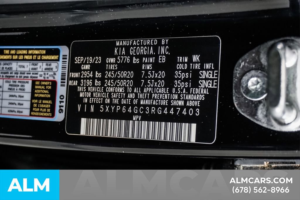 Used 2024 Kia Telluride S w/ S Sunroof Package FWD image 56