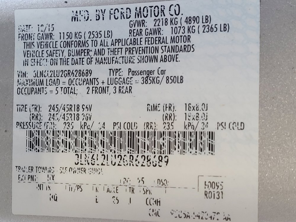 Used 2016 Lincoln MKZ Hybrid image 33