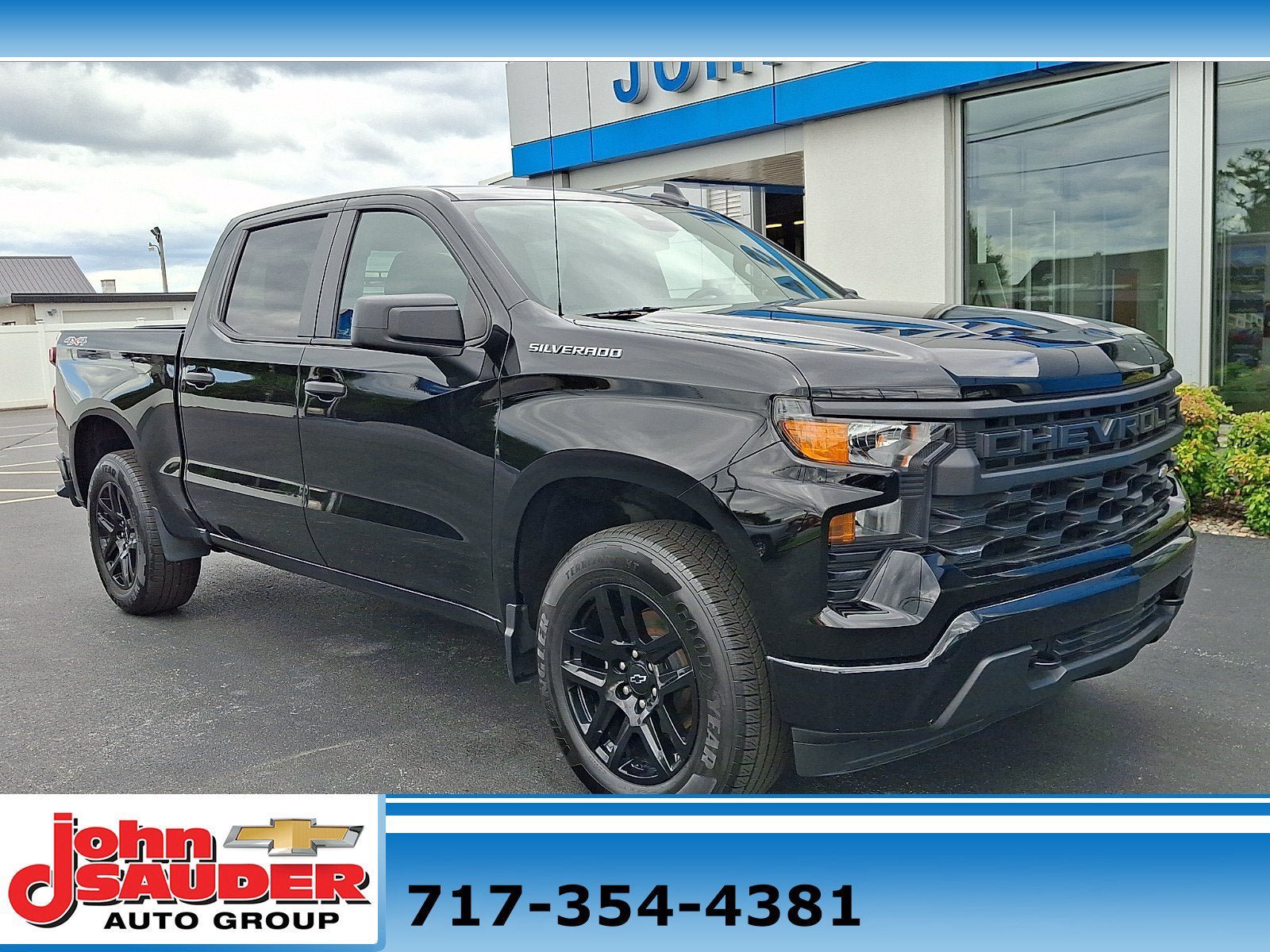 Used 2024 Chevrolet Silverado 1500 Custom AWD/4WD image 1