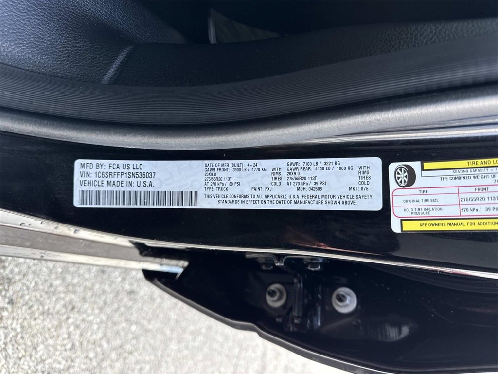 Used 2025 RAM 1500 Lone Star image 33