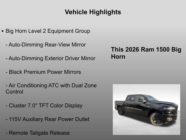 New 2026 RAM 1500 Big Horn/Lone Star image 10