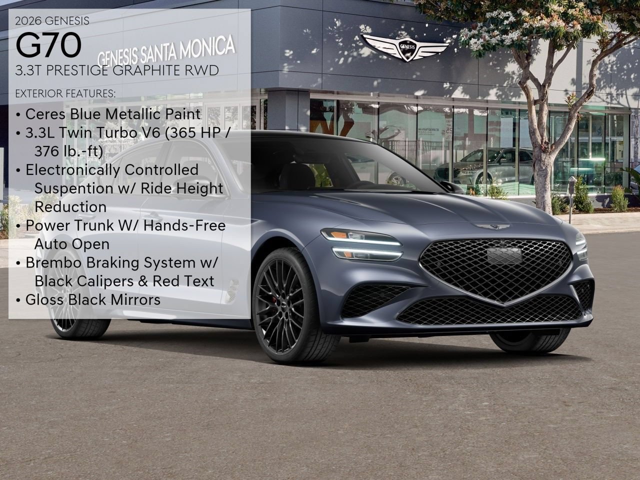 Used 2026 Genesis G70 3.3T Prestige RWD image 11