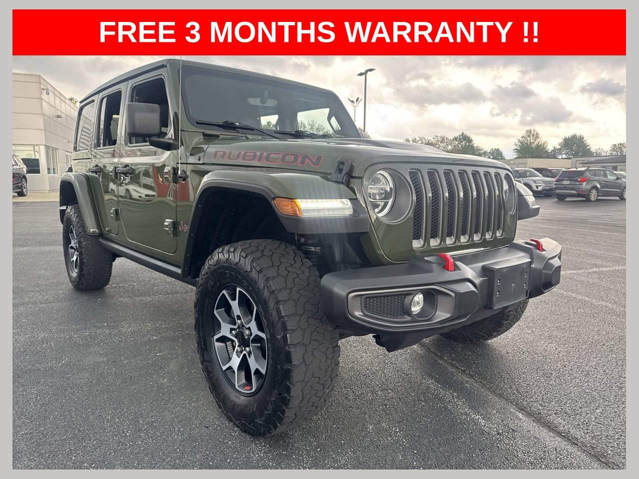 Used 2022 Jeep Wrangler Unlimited Rubicon w/ LED Lighting Group