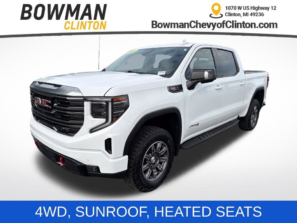 Used 2024 GMC Sierra 1500 AT4 w/ Technology Package AWD/4WD 360° Tour